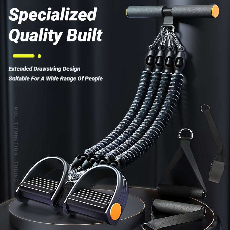 Stackable Tension Bands Abdominal Exercise Tool-4