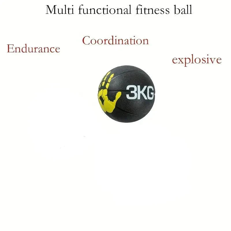 3kg Fitness Gravity Ball - Waist and Abdomen Exercise Ball-2