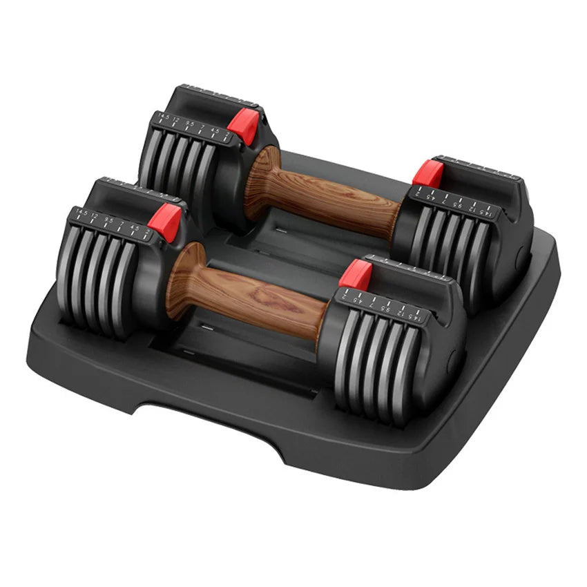 Adjustable Dumbbell Set for Home Fitness Equipment-5