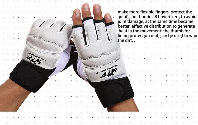 Half Finger Boxing Gloves Taekwondo Gloves-1