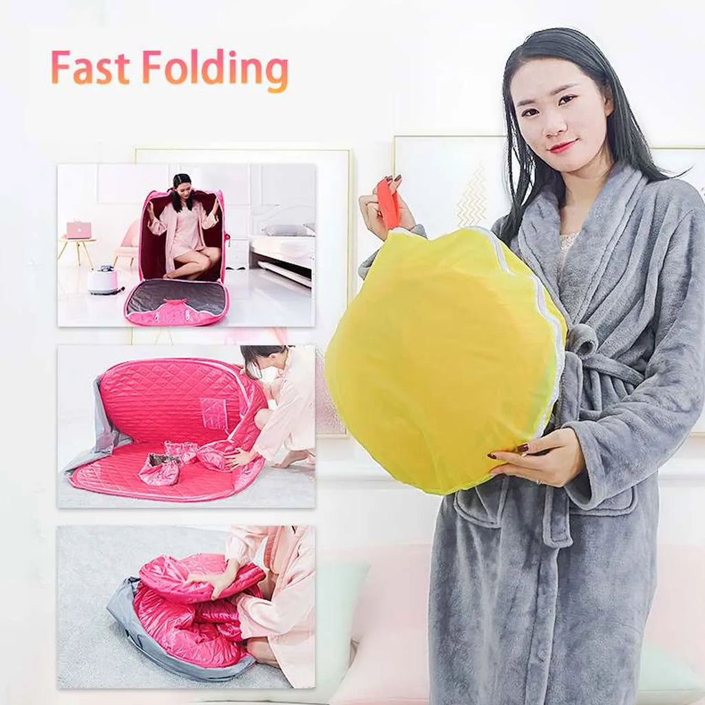 Foldable Portable Sauna Tent-4