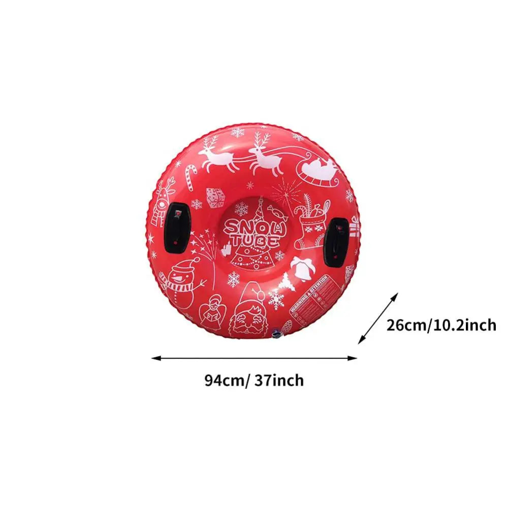 Winter Inflatable Snow Tube-2